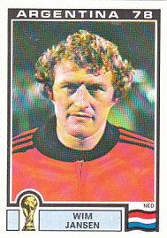 Wim Jansen WC 1978 Netherlands samolepka Panini World Cup Story #120